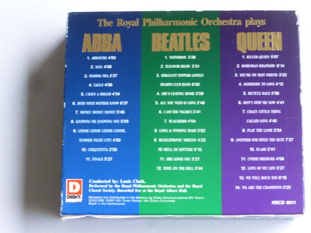 The Royal Philharmonic Orchestra plays Abba, Beatles, Queen (3 CD)