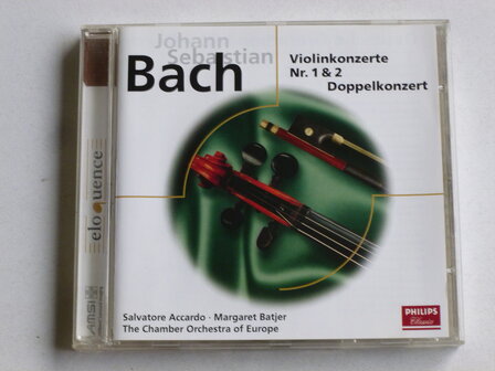 Bach - Violinkonzerte nr. 1 &amp; 2 / Salvatore Accardo, Margaret Batjer