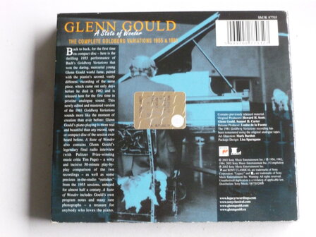 Glenn Gould - A State of Wonder / The Complete Goldberg Variations 1955 &amp; 1981 (3 CD)