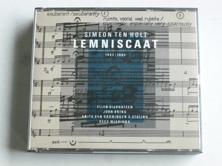 Simeon Ten Holt - Lemniscaat / Kees Wieringa, John Brink (3 CD)