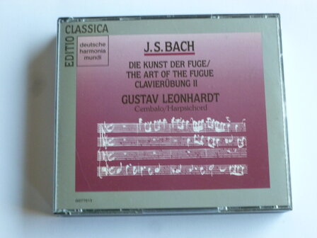 Bach - Die Kunst der Fuge / Gustav Leonhardt (2 CD)