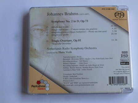 Brahms - Symphony 2 / Hans Vonk ( SACD)