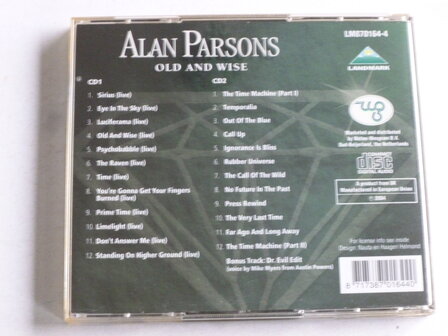 Alan Parsons - Old and Wise / Greatest Hits (2 CD)