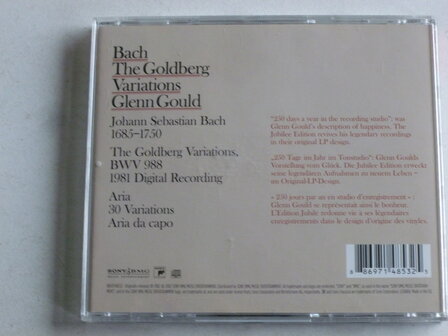 Bach - The Goldberg Variations / Glenn Gould (geremastered)