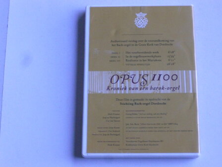 Bach Orgel Grote kerk Dordrecht / Opus 1100 (DVD)