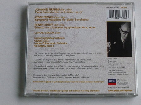 Brahms - Piano Concerto no.1 / Clifford Curzon