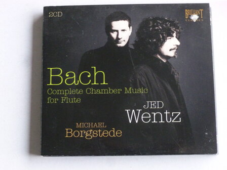 Bach - Complete Chamber Music for Flute / Jed Wentz, Borgstede (2 CD)