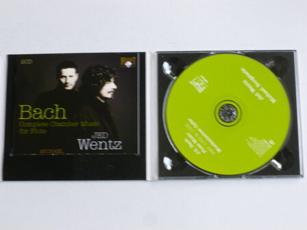 Bach - Complete Chamber Music for Flute / Jed Wentz, Borgstede (2 CD)