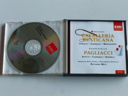 Mascagni - Cavalleria / Caballe + Leoncavallo - Pagliacci / Riccardo Muti (2 CD)