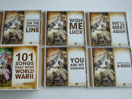 101 Songs that won World War II (5 CD)