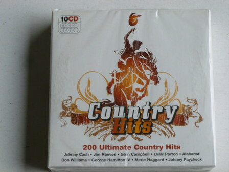 Country Hits  (10 CD) Nieuw