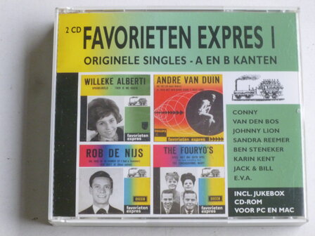 Favorieten Expres 1 - Originele Singles A en B Kanten (2 CD)