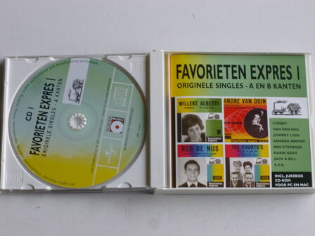 Favorieten Expres 1 - Originele Singles A en B Kanten (2 CD)