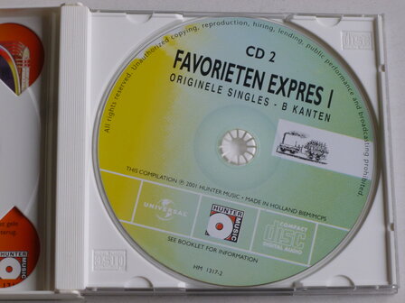 Favorieten Expres 1 - Originele Singles A en B Kanten (2 CD)