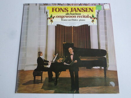 Fons Jansen als Bariton - ongewoon Recital (LP)