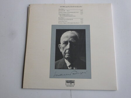 Dupre by Jean Guillou (LP)