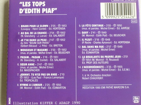 Edith Piaf - Les Tops D&#039; Edith Piaf