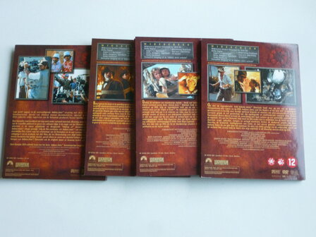 The Adventures of Indiana Jones - The Complete 4 DVD Movie Collection 