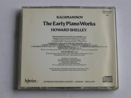 Rachmaninov - The Early Piano Works / Howard Shelley