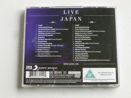 Il Divo - A Musical Affair / Live in Japan (CD + DVD)