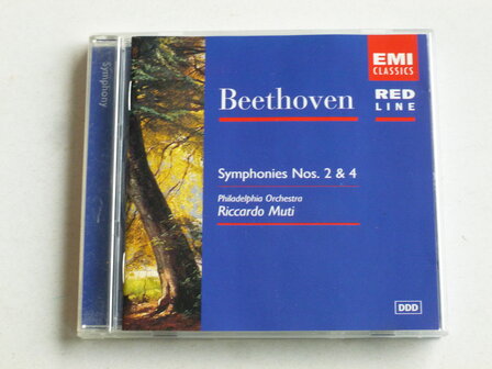 Beethoven - Symphonies 2 &amp; 4 / Riccardo Muti