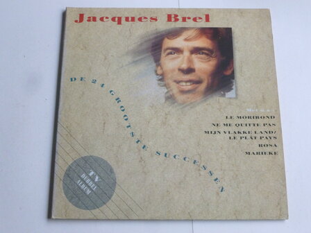 Jacques Brel - De 24 Grootste Successen (2 LP)