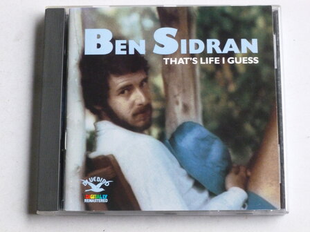 Ben Sidran - That&#039;s life i guess