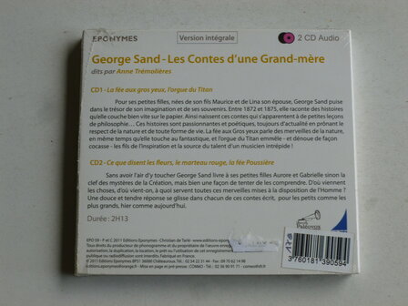 George Sand - Les Contes d&#039; une Grand- mere (2 CD) Nieuw