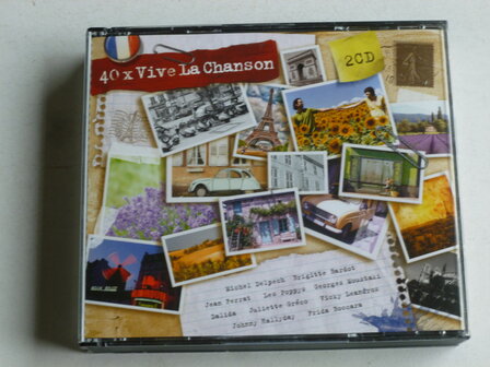 40 x Vive La Chanson (2 CD)