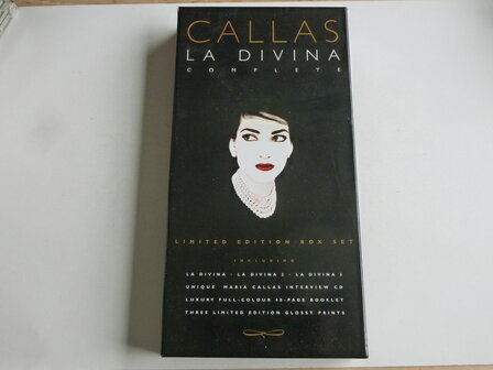 Maria Callas - La Divina (4 CD) Limited Edition Box