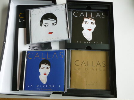 Maria Callas - La Divina (4 CD) Limited Edition Box