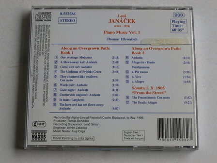 Janacek - Piano Music vol.1 / Thomas Hlawatsch