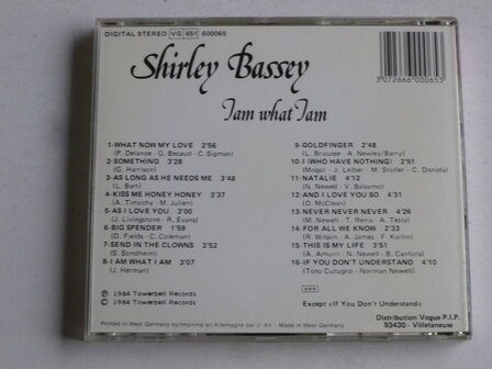 Shirley Bassey - I am what i am