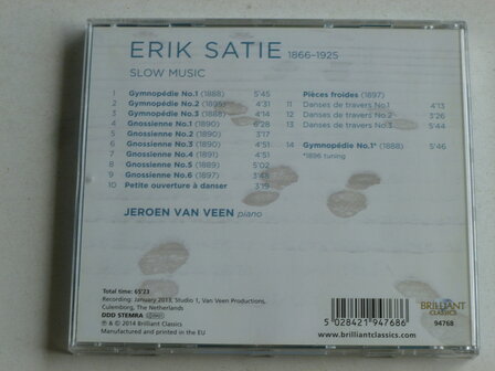 Erik Satie - Slow Music / Jeroen van Veen