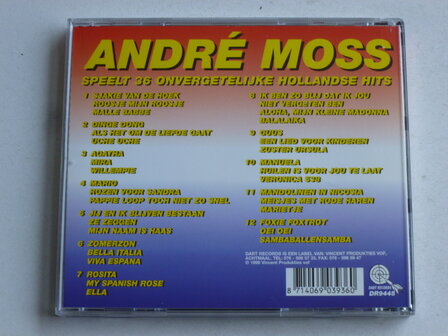 Andre Moss - speelt 36 onvergetelijke Hollandse Hits