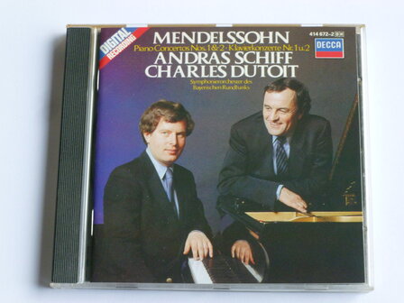 Mendelssohn - Piano Concertos 1 &amp; 2 / Andras Schiff, Charles Dutoit