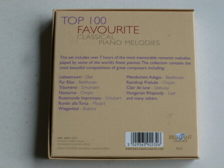 Top 100 Favourite Classical Piano Melodies (6 CD)