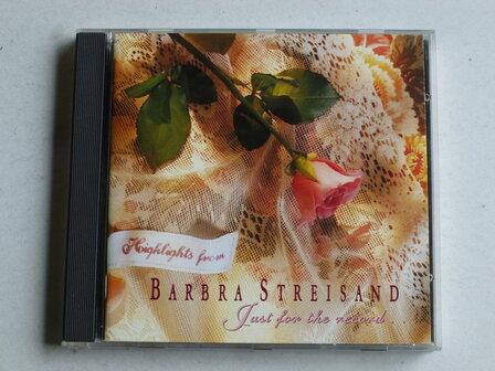 Barbra Streisand - Highlights from Just for the Record...