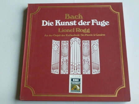 Bach - Die Kunst der Fuge / Lionel Rogg (2 LP)