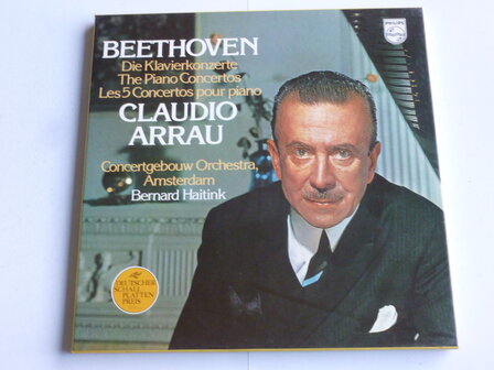 Beethoven - Die Klavierkonzerte / Claudio Arrau, Bernard Haitink (4 LP)