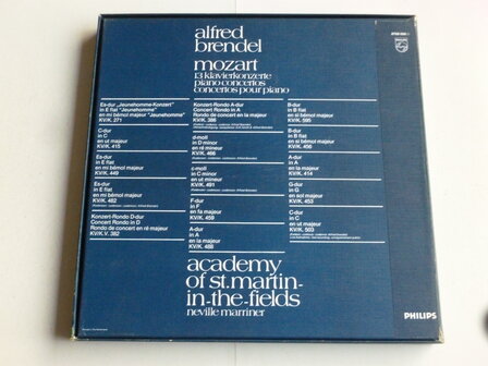 Mozart - 13  Klavierkonzerte / Alfred Brendel, Marriner (8 LP)