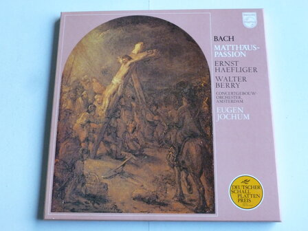 Bach - Matth&auml;us Passion / Haefliger, Eugen Jochum (4 LP)