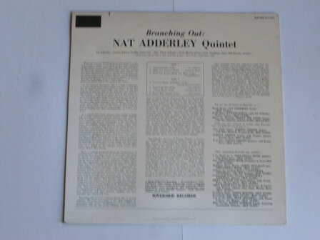 Nat Adderley Quintet - Branching Out (LP)