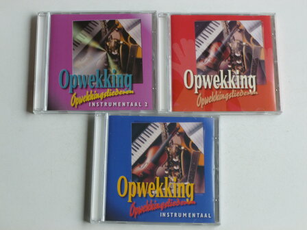 Opwekkingsliederen 1,2 &amp; 3 - Instrumentaal (3 CD)