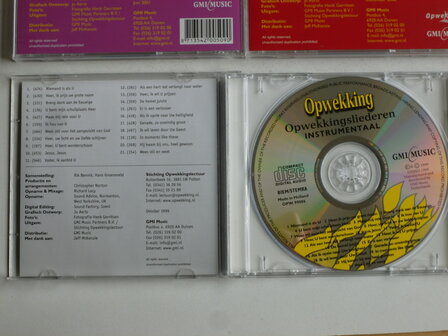 Opwekkingsliederen 1,2 &amp; 3 - Instrumentaal (3 CD)