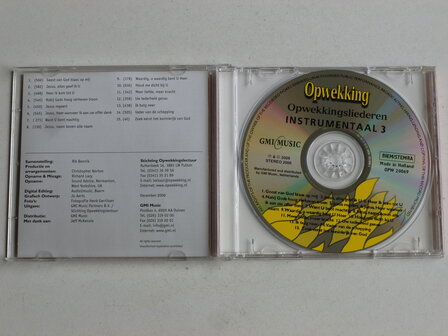 Opwekkingsliederen 1,2 &amp; 3 - Instrumentaal (3 CD)