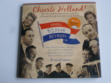 Cheerio Holland - 30 Levensverhalen van de Grootste Artiesten van Toen (2 CD)