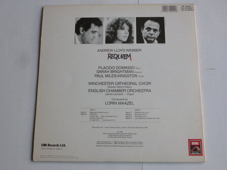 Andrew Lloyd Webber - Requiem , Lorin Maazel (LP)