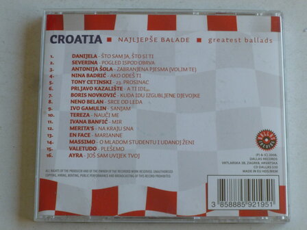 Croatia - Greatest Ballads