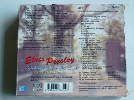 Elvis Presley - Good Rockin &#039;Tonight / Rare Collectors Item (3 CD)